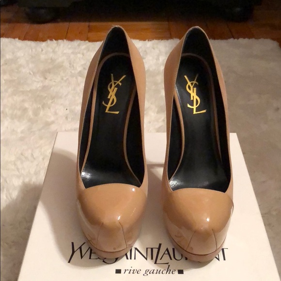 Ysl cap toe tribute pumps - Picture 5 of 7